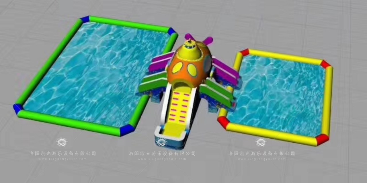 荔湾深海潜艇儿童乐园充气游泳池